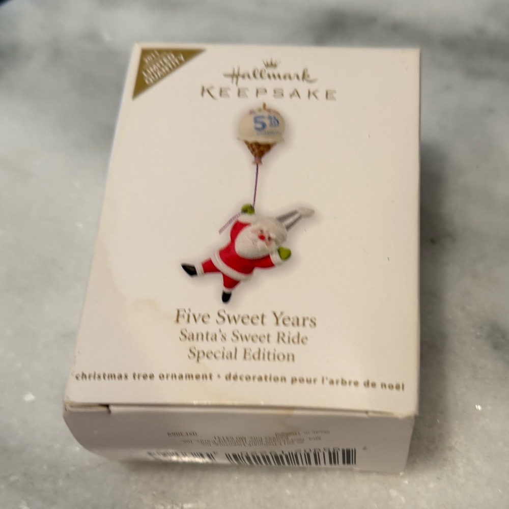 Hallmark Santa's Sweet Ride Special Edition Ornament 2011
